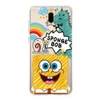 Manitoba Huawei Mate 10 Lite Uyumlu Baskılı Yumuşak Silikon Şeffaf Telefon Kılıfı, SpongeBob