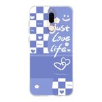 Manitoba Huawei Mate 10 Lite Uyumlu Just Love Life Tasarımlı Baskılı Şeffaf Telefon Kılıfı, Çok Renkli