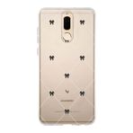 Manitoba Huawei Mate 10 Lite Uyumlu Kurdeleler Tasarımlı Baskılı Şeffaf Telefon Kılıfı