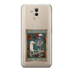 Manitoba Huawei Mate 20 Lite Uyumlu Love Cats Tasarımlı Baskılı Şeffaf Telefon Kılıfı, Çok Renkli