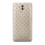 Manitoba Huawei Mate 20 Lite Uyumlu Minik Kalpler Tasarımlı Baskılı Şeffaf Telefon Kılıfı