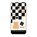 Manitoba Huawei Mate 20 Lite Uyumlu Sevimli Ayıcık Tasarımlı Baskılı Şeffaf Telefon Kılıfı, Çok Renkli