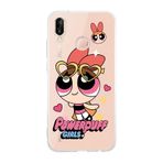 Manitoba Huawei P20 Lite ile Uyumlu Baskılı Yumuşak Silikon Şeffaf Telefon Kılıfı, Powerpuff Girls Desen