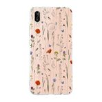 Manitoba Huawei P20 Lite Uyumlu Çiçekler Tasarımlı Baskılı Şeffaf Telefon Kılıfı