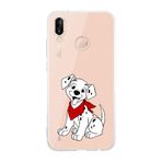 Manitoba Huawei P20 Lite Uyumlu Dalmaçyalı Tasarımlı Baskılı Şeffaf Telefon Kılıfı