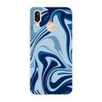Manitoba Huawei P20 Lite Uyumlu Desen Tasarımlı Şeffaf Telefon Kılıfı, Çok Renkli