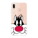 Manitoba Huawei P20 Lite Uyumlu Sylvester Tasarımlı Baskılı Şeffaf Telefon Kılıfı
