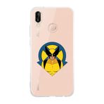Manitoba Huawei P20 Lite Uyumlu Wolverine Tasarımlı Baskılı Şeffaf Telefon Kılıfı