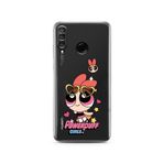 Manitoba Huawei P30 Lite ile Uyumlu Baskılı Yumuşak Silikon Şeffaf Telefon Kılıfı, Powerpuff Girls Desen