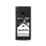 Manitoba Huawei P30 Lite ile Uyumlu Lana Del Rey Tasarımlı Baskılı Şeffaf Telefon Kılıfı