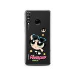 Manitoba Huawei P30 Lite ile Uyumlu Powerpuff Girls Baskılı Yumuşak Silikon Telefon Kılıfı, Şeffaf
