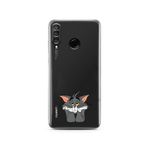 Manitoba Huawei P30 Lite ile Uyumlu Tom Tasarımlı Baskılı Şeffaf Silikon Telefon Kılıfı