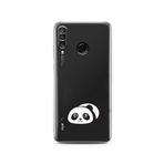 Manitoba Huawei P30 Lite Uyumlu Baskılı Yumuşak Silikon Şeffaf Telefon Kılıfı, Panda Desen