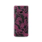 Manitoba Huawei P30 Lite Uyumlu Baskılı Yumuşak Silikon Şeffaf Telefon Kılıfı, Pembe