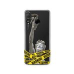 Manitoba Huawei P30 Lite Uyumlu Baskılı Yumuşak Silikon Şeffaf Telefon Kılıfı