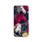 Manitoba Huawei P30 Lite Uyumlu Baskılı Yumuşak Silikon Telefon Kılıfı, At Deseni