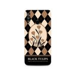 Manitoba Huawei P30 Lite Uyumlu Black Tulips Tasarımlı Baskılı Şeffaf Telefon Kılıfı