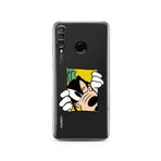 Manitoba Huawei P30 Lite Uyumlu Goofy Tasarımlı Baskılı Şeffaf Telefon Kılıfı