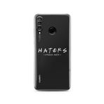 Manitoba Huawei P30 Lite Uyumlu Haters Tasarımlı Baskılı Şeffaf Telefon Kılıfı