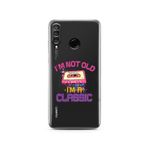 Manitoba Huawei P30 Lite Uyumlu I'm Classic Tasarımlı Baskılı Şeffaf Telefon Kılıfı, Çok Renkli