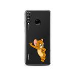 Manitoba Huawei P30 Lite Uyumlu Jerry Tasarımlı Baskılı Şeffaf Telefon Kılıfı