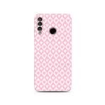 Manitoba Huawei P30 Lite Uyumlu Kalpler Tasarımlı Baskılı Şeffaf Silikon Telefon Kılıfı, Çok Renkli