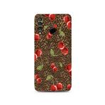 Manitoba Huawei P30 Lite Uyumlu Leopar ve Kiraz Tasarımlı Baskılı Şeffaf Telefon Kılıfı