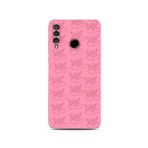 Manitoba Huawei P30 Lite Uyumlu Melek Tasarımlı Baskılı Telefon Kılıfı, Silikon, Pembe