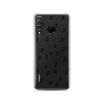 Manitoba Huawei P30 Lite Uyumlu Müzik Notası Tasarımlı Baskılı Şeffaf Telefon Kılıfı