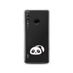 Manitoba Huawei P30 Lite Uyumlu Panda Tasarımlı Baskılı Şeffaf Telefon Kılıfı