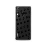 Manitoba Huawei P30 Lite Uyumlu Pati Tasarımlı Baskılı Şeffaf Telefon Kılıfı