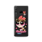 Manitoba Huawei P30 Lite Uyumlu Powerpuff Girls Baskılı Şeffaf Silikon Telefon Kılıfı, Çok Renkli