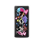Manitoba Huawei P30 Lite Uyumlu Powerpuff Girls Tasarımlı Baskılı Şeffaf Telefon Kılıfı