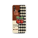 Manitoba Huawei P30 Lite Uyumlu Remember To Be Happy Tasarımlı Baskılı Şeffaf Telefon Kılıfı, Çok Renkli
