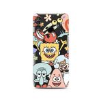 Manitoba Huawei P30 Lite Uyumlu SpongeBob Tasarımlı Baskılı Şeffaf Telefon Kılıfı