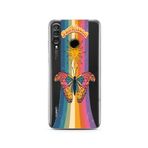 Manitoba Huawei P30 Lite Uyumlu Sunkissed Tasarımlı Baskılı Şeffaf Telefon Kılıfı, Çok Renkli