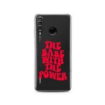 Manitoba Huawei P30 Lite Uyumlu The Bare With The Power Tasarımlı Baskılı Şeffaf Telefon Kılıfı