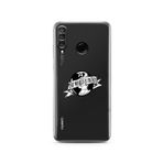 Manitoba Huawei P30 Lite Uyumlu The World Is Yours Tasarımlı Baskılı Şeffaf Telefon Kılıfı