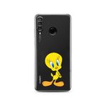 Manitoba Huawei P30 Lite Uyumlu Tweety Tasarımlı Baskılı Şeffaf Telefon Kılıfı