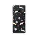 Manitoba Huawei P30 Lite Uyumlu Uzay Tasarımlı Baskılı Şeffaf Telefon Kılıfı