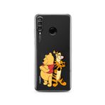 Manitoba Huawei P30 Lite Uyumlu Winnie Tasarımlı Baskılı Şeffaf Telefon Kılıfı