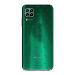 Manitoba Huawei P40 Lite ile Uyumlu Minik Kalpler Tasarımlı Baskılı Şeffaf Silikon Telefon Kılıfı
