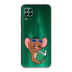 Manitoba Huawei P40 Lite Uyumlu Baskılı Yumuşak Silikon Şeffaf Telefon Kılıfı
