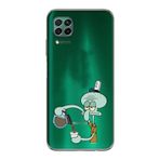 Manitoba Huawei P40 Lite Uyumlu Baskılı Yumuşak Silikon Telefon Kılıfı, Şeffaf, Desen