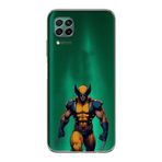 Manitoba Huawei P40 Lite Uyumlu Baskılı Yumuşak Silikon Telefon Kılıfı, Yeşil, Wolverine Desen