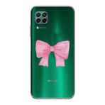 Manitoba Huawei P40 Lite Uyumlu Fiyonk Tasarımlı Baskılı Şeffaf Telefon Kılıfı