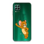 Manitoba Huawei P40 Lite Uyumlu Jerry Tasarımlı Baskılı Şeffaf Silikon Telefon Kılıfı
