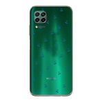 Manitoba Huawei P40 Lite Uyumlu Mavi Kirazlar Tasarımlı Baskılı Şeffaf Telefon Kılıfı