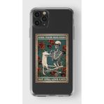 Manitoba iPhone 11 Pro Max Uyumlu Love Cats Tasarımlı Şeffaf Telefon Kılıfı, Çok Renkli