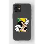 Manitoba iPhone 12 Mini Uyumlu Goofy Tasarımlı Baskılı Şeffaf Telefon Kılıfı